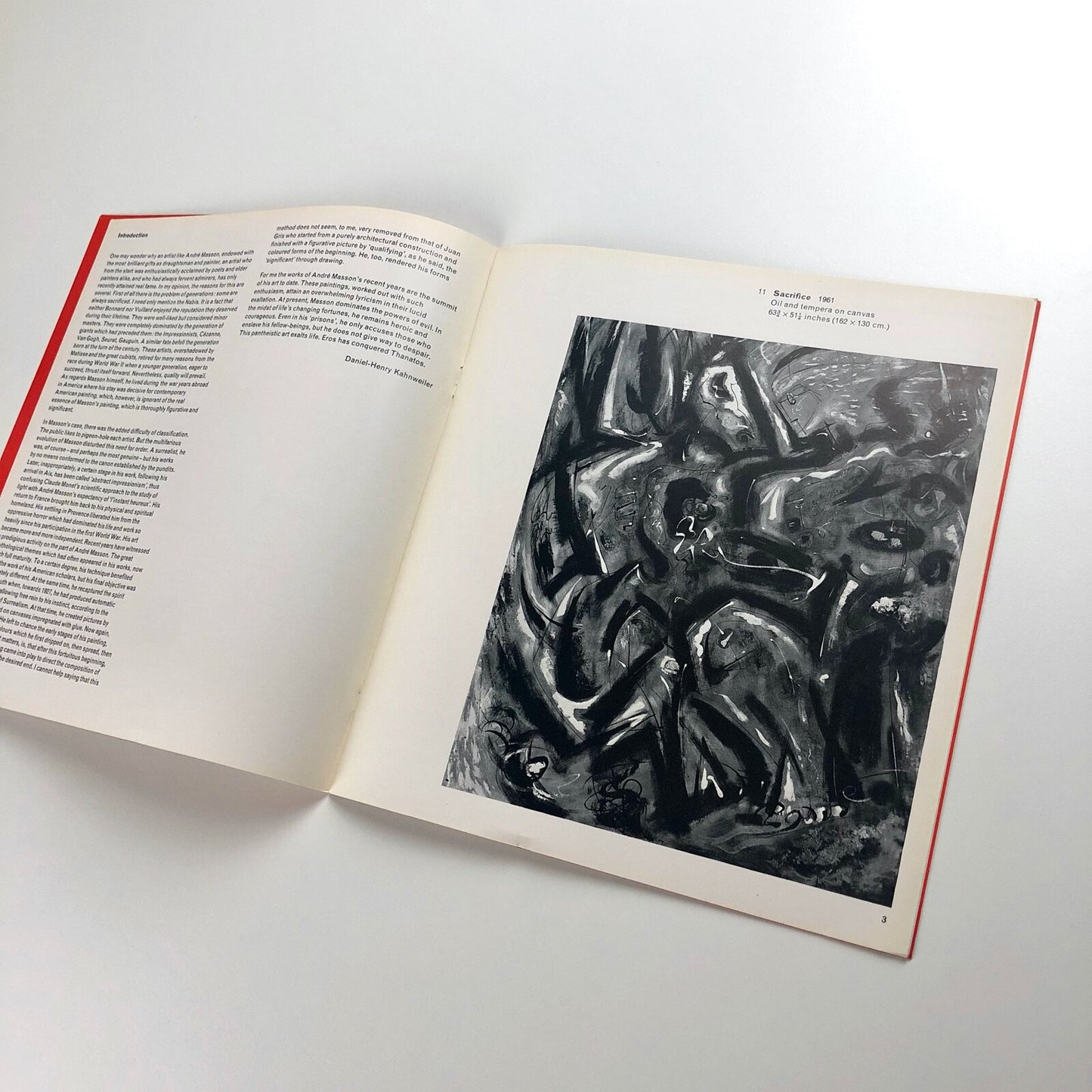 André Masson – Recent Work | Marlborough Fine Art catalogue, November 1962 | Gordon House