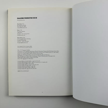 Guy Limone – Amongst | Galerie Perrotin 2012 exhibition catalogue