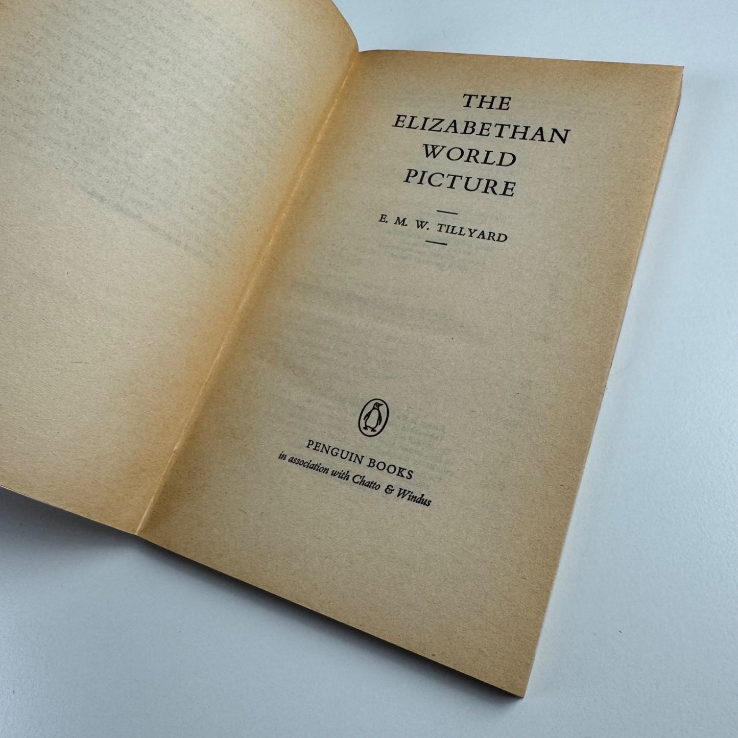 The Elizabethan World Picture by E.M.W. Tillyard | Pelican, 1978