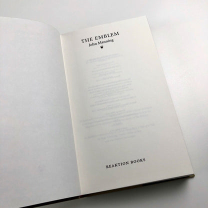The Emblem by John Manning | Reaktion Books, 2002