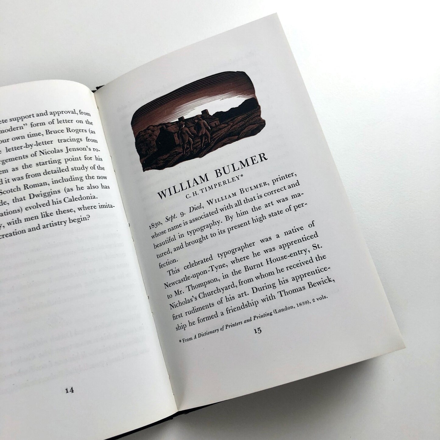 William Bulmer and the Shakspeare Press | Laurance B. Siegfried | Syracuse University Press, 1957 | Illustrations by John DePol