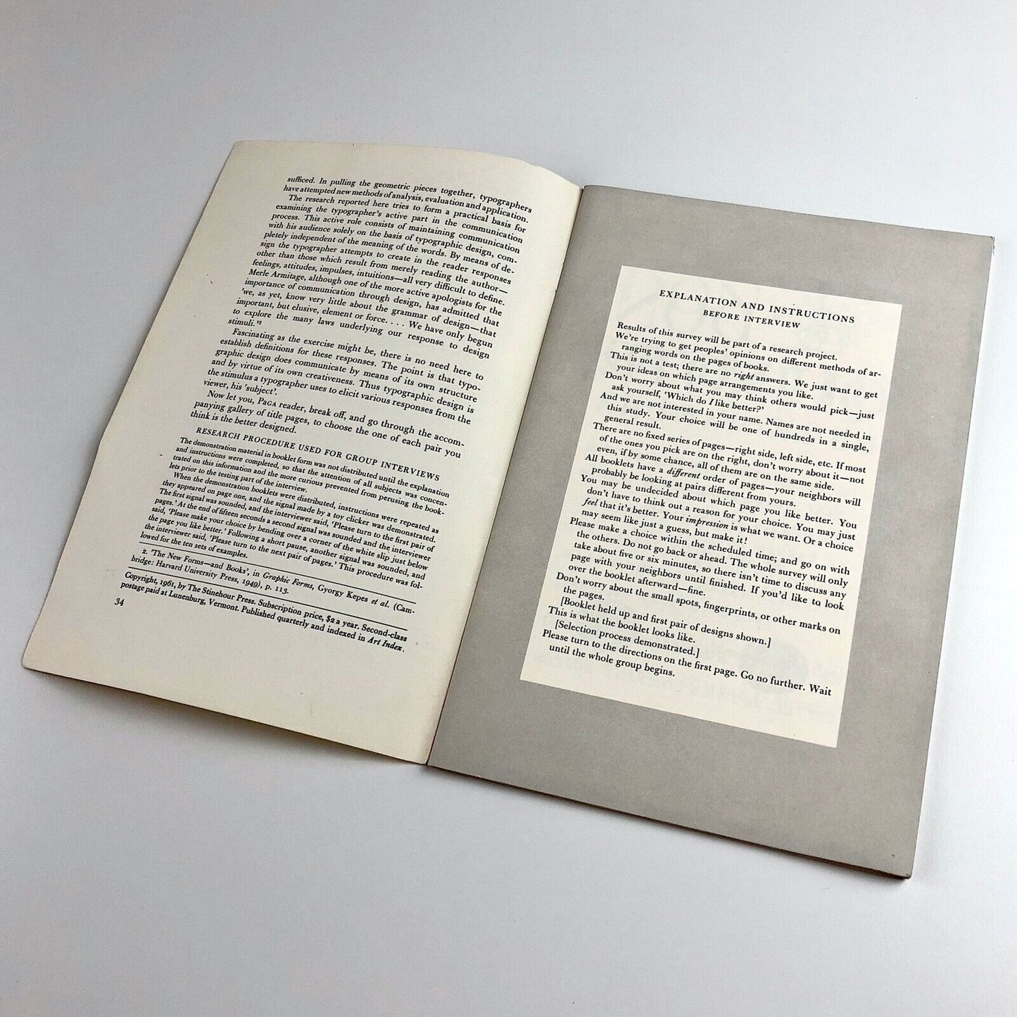 PAGA: Printing & Graphic Arts | The Stinehour Press | Merald E. Wrolstad June 1961