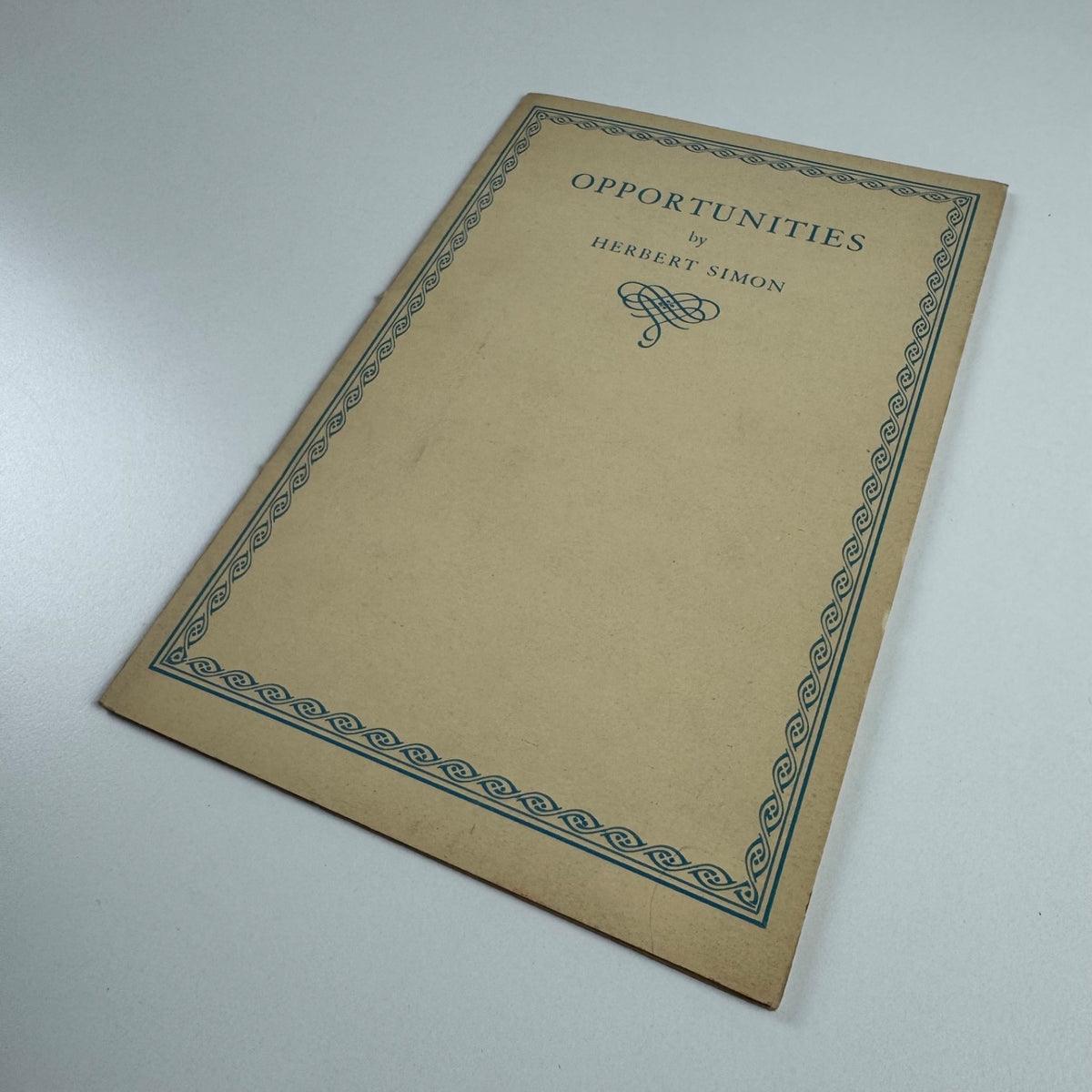 Opportunities by Herbert Simon Curwen Press | Birmingham School of Printing 1951