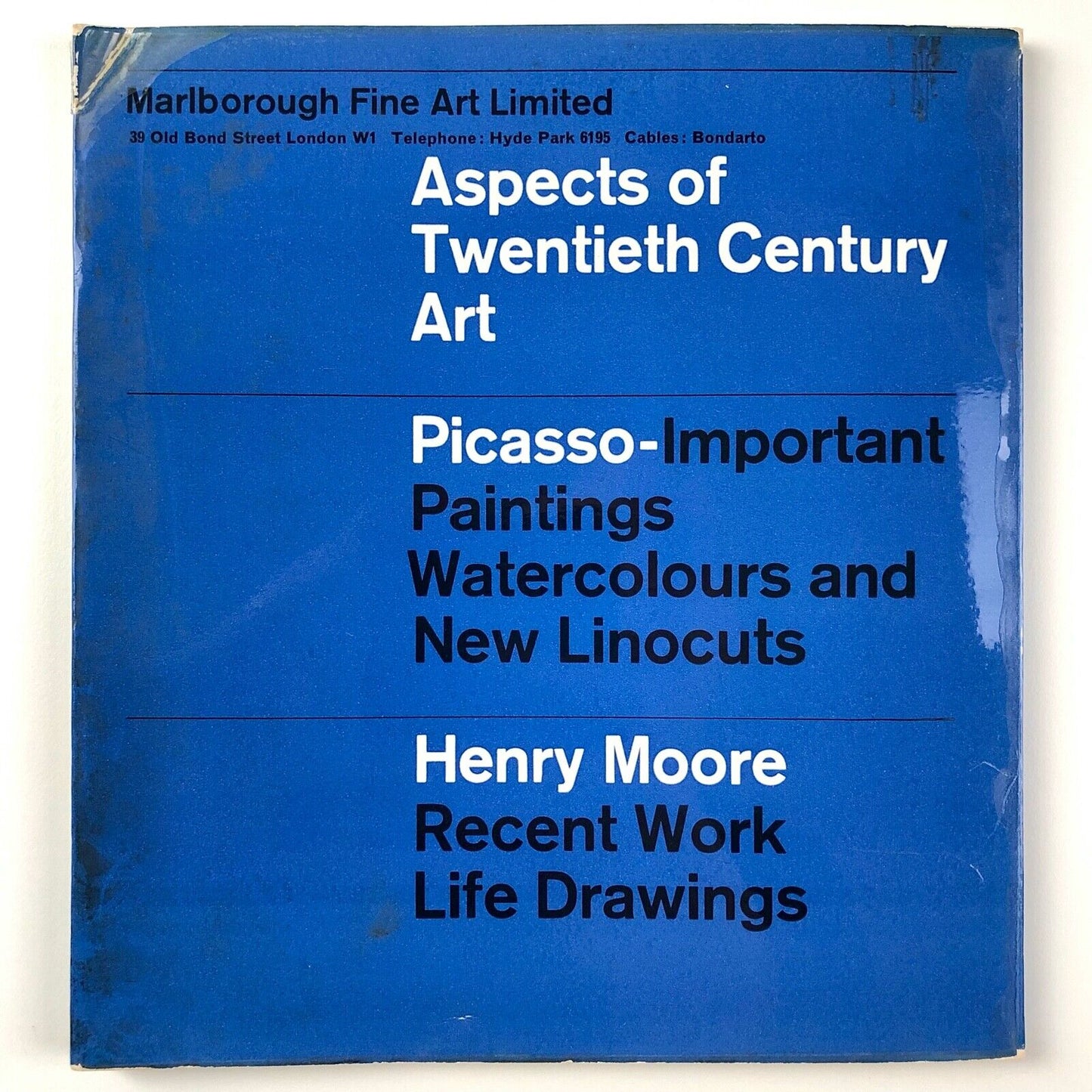 Aspects of Twentieth Century Art | Picasso, Henry Moore | Marlborough catalogue, 1962