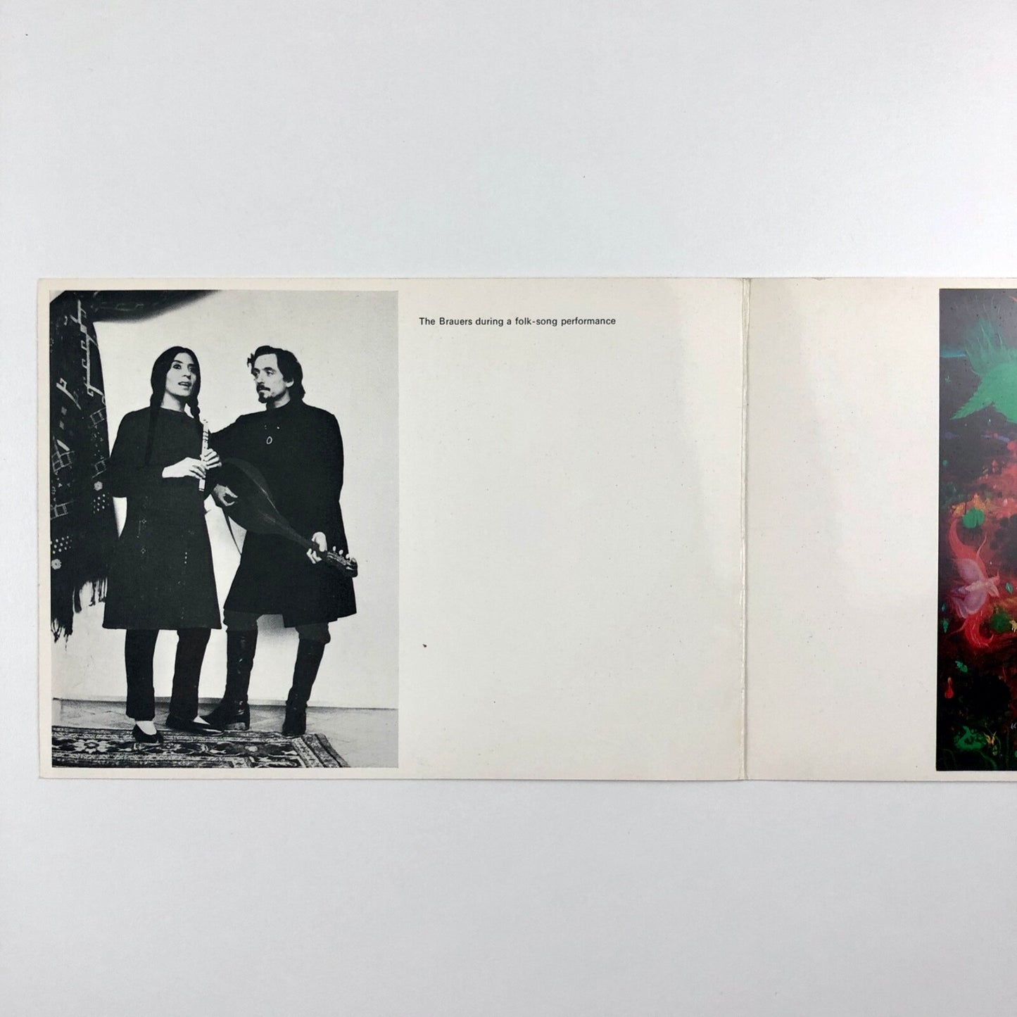 Brauer Oils, Watercolours and Etchings | Marlborough Fine Art promotional card, 1969