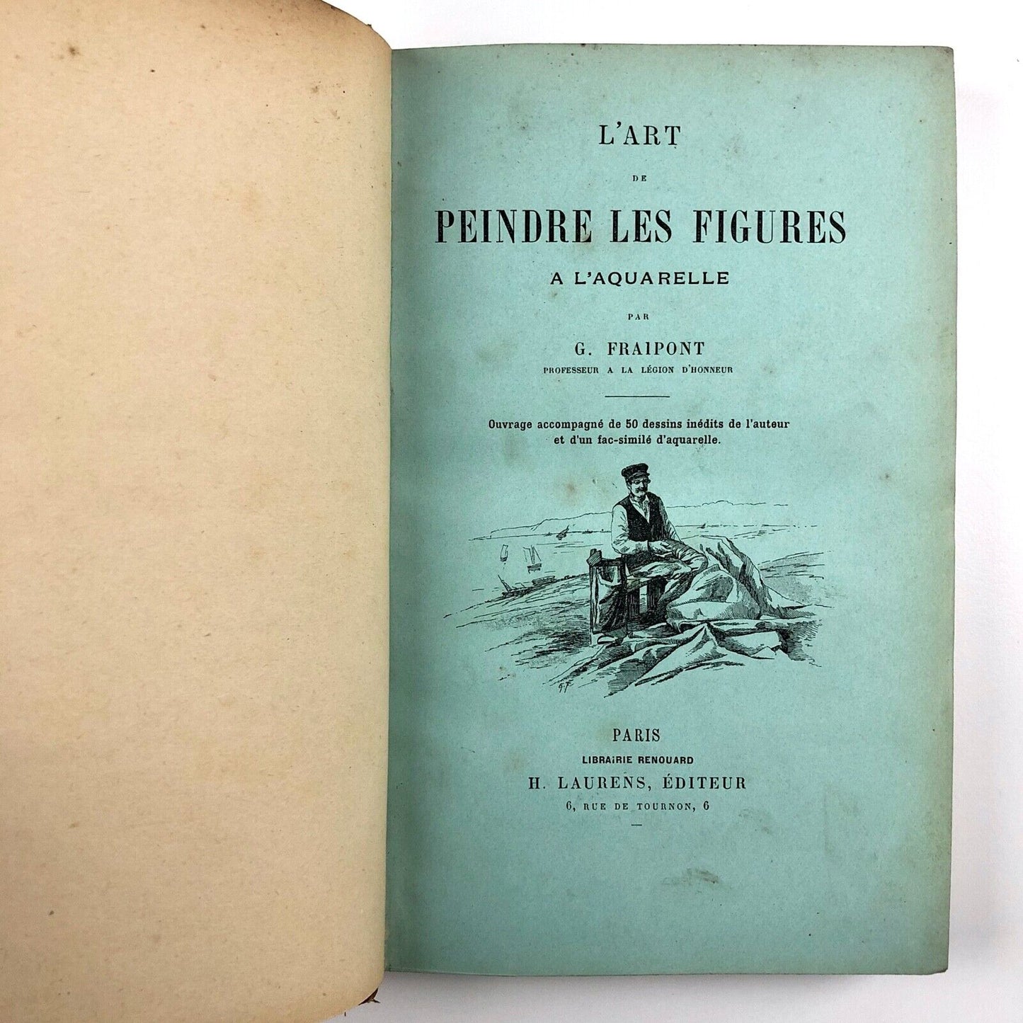 L'Art de Peindre Les Figures | Animaux L'Aquarelle by G. Fraipont | H. Laurens
