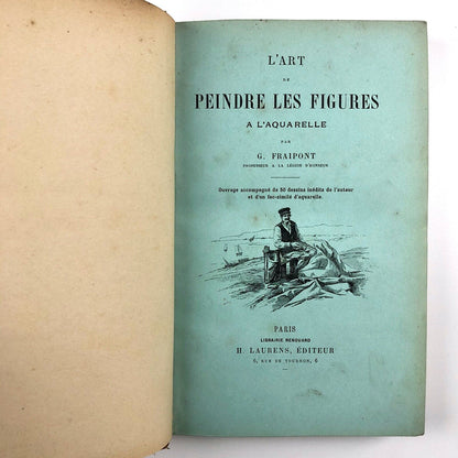 L'Art de Peindre Les Figures | Animaux L'Aquarelle by G. Fraipont | H. Laurens