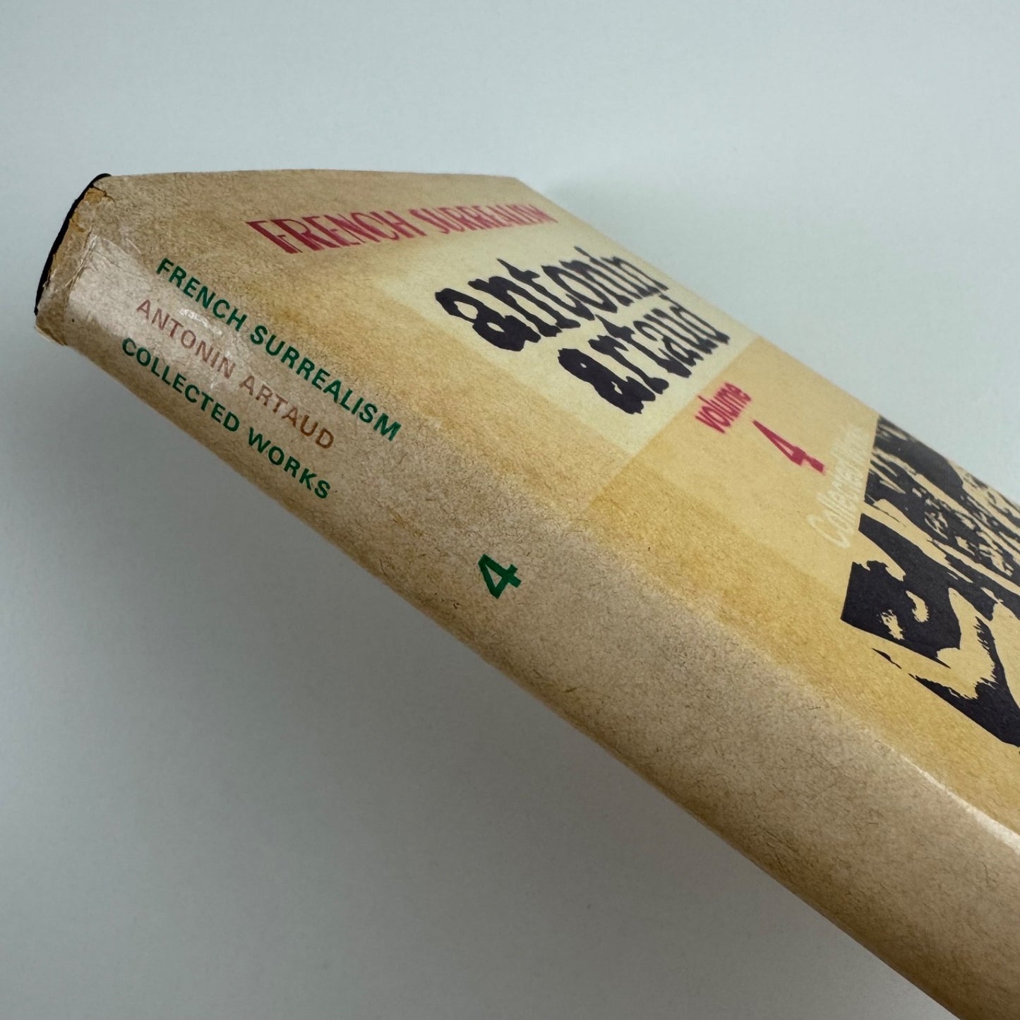 French Surrealism by Antonin Artaud Collected works vol 4 | Calder & Boyars, 1974