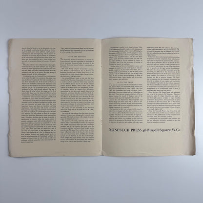Leaflet A portrait in Natural Colour of the Nonesuch Dickens Nonesuch Press 1937