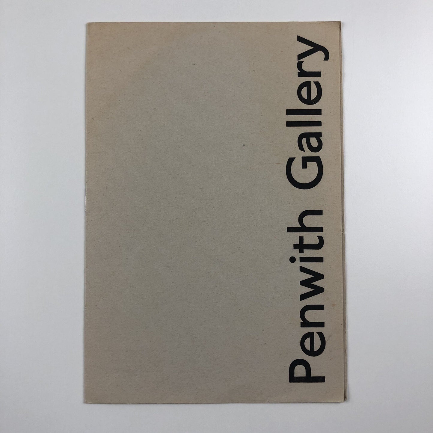Catalogue – Penwith Spring exhibition 1975 | The Penwith Society of Arts