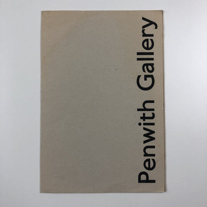 Catalogue – Penwith Spring exhibition 1975 | The Penwith Society of Arts