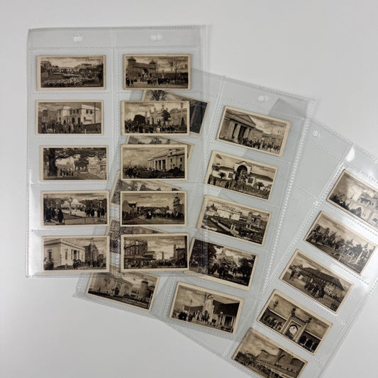 Set of 25 Churchman’s Cigarette cards relating to British Empire Exhibition 1924
