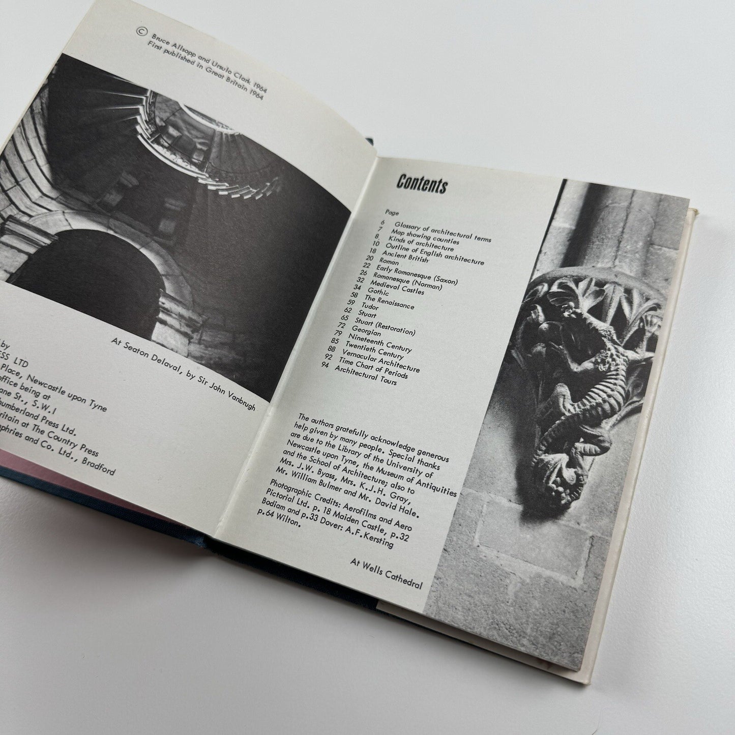 Oriel Guide | Architecture of England by Bruce Allsopp and Ursula Clark 1964
