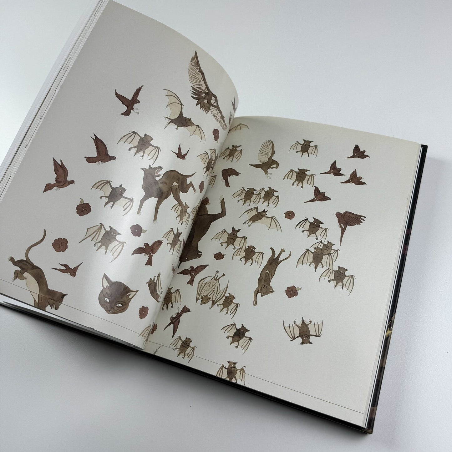 Marcel Dzama. Even the Ghost of the Past | David Zwirner, 2008 catalogue