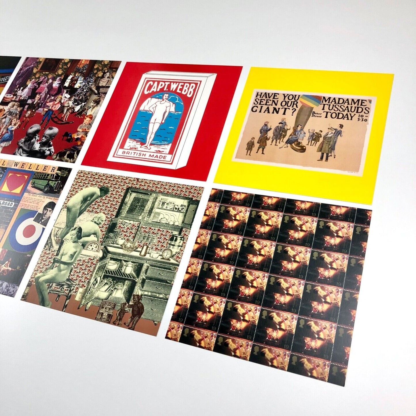 Peter Blake Commercial Art – sleeve and eight cards | The London Institute 2003