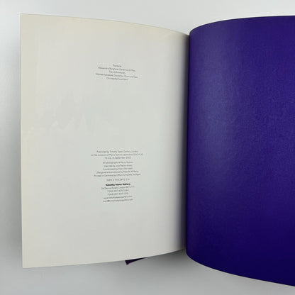 Mario Testino. Disciples | Timothy Taylor Gallery exhibition catalogue, 2003