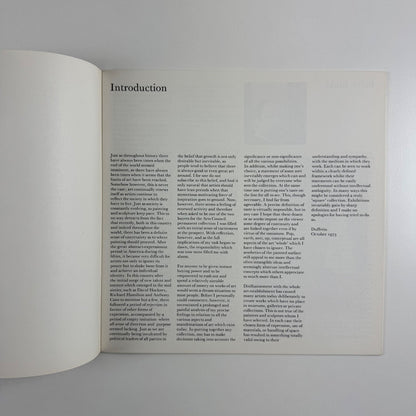 Square collection: works bought for the Arts Council by Lord Dufferin 1973