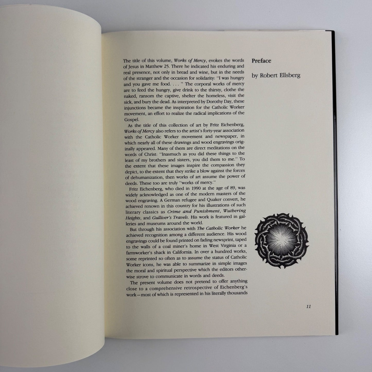 Works of Mercy by Fritz Eichenberg edited by Robert Ellsberg | Orbis Books, 1992