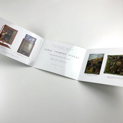 Simon Vaughan Winter | Constructions exhibition catalogue | Goldmark Art, 2003
