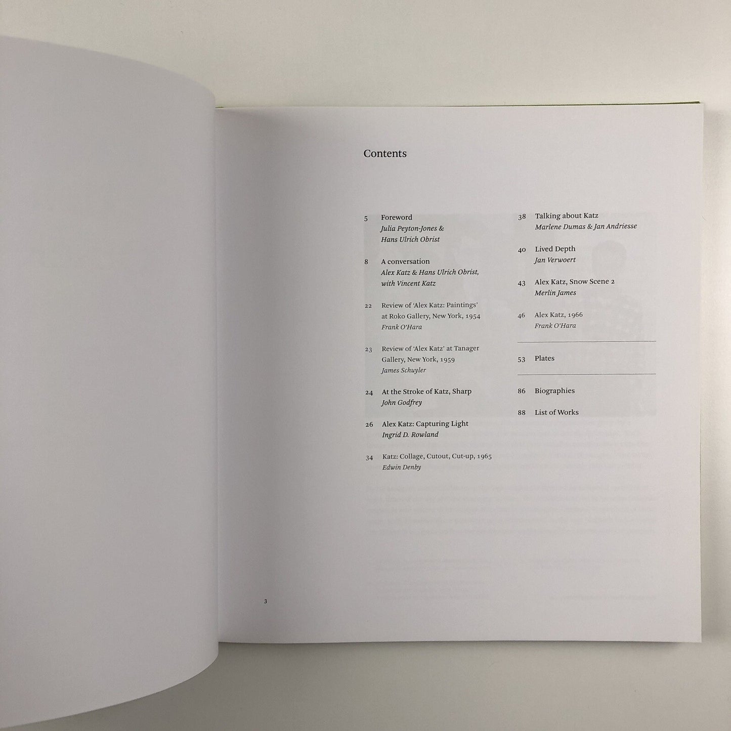 Alex Katz Quick Lights | Serpentine Galleries | Koenig Books 2016