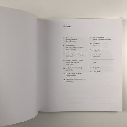 Alex Katz Quick Lights | Serpentine Galleries | Koenig Books 2016
