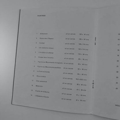 Alfred Aberdam – Paintings & Gouaches | Molton Gallery exhibition catalogue | 1961