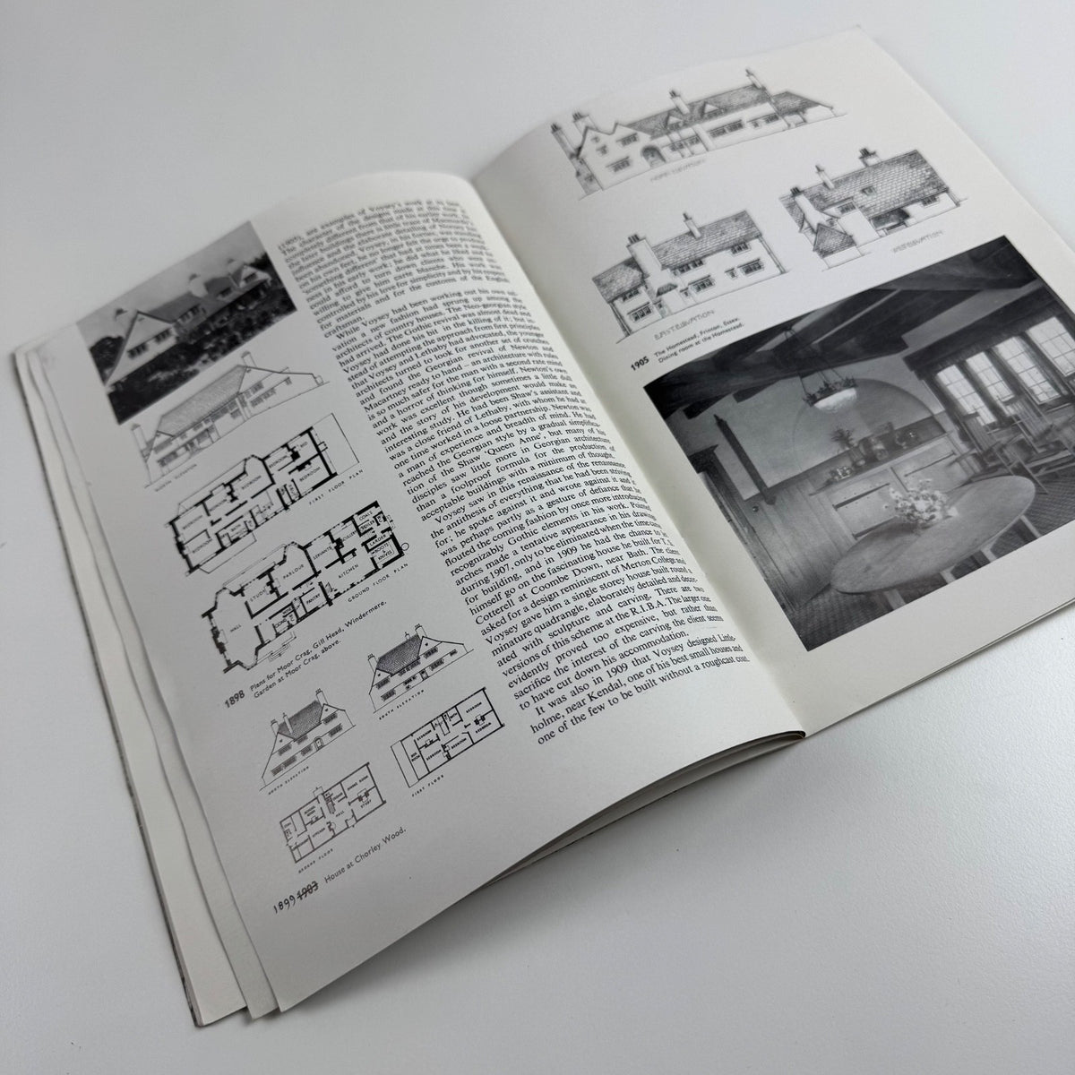 C.F.A. Voysey A Memoir by John Brandon Jones | The Architectural Association, date not given, presumed c. 1957