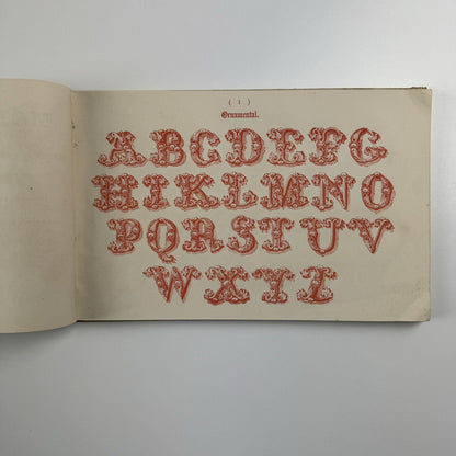 Examples of Modern Alphabets Plain and Ornamental Delamotte Crosby Lockwood 1921