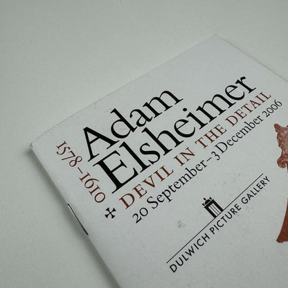 Adam Elsheimer – Devil in the Detail | Pocket guide | Dulwich Picture Gallery, 2006