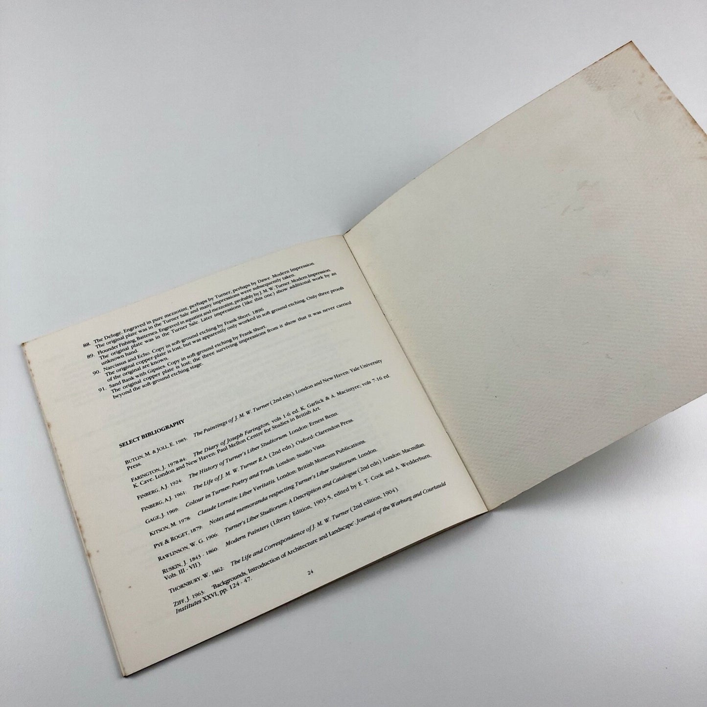 Turner's Liber Studiorum | Gillian Forrester | University of Nottingham, 1986