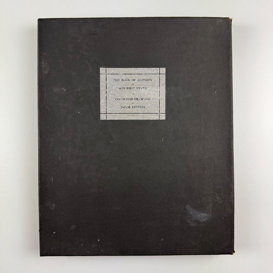 The book of Affinity by Moysheh Oyve | Jacob Epstein illus | Heinemann, 1933