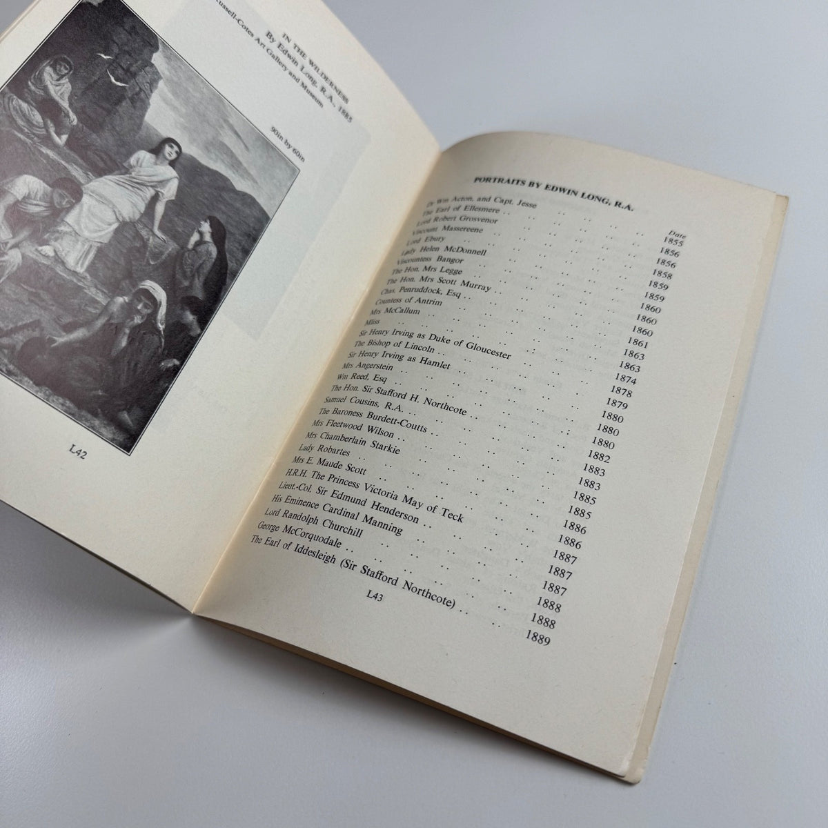 The Life and Works of Edwin Long by Richard Quick | Bournemouth Art Gallery 1970