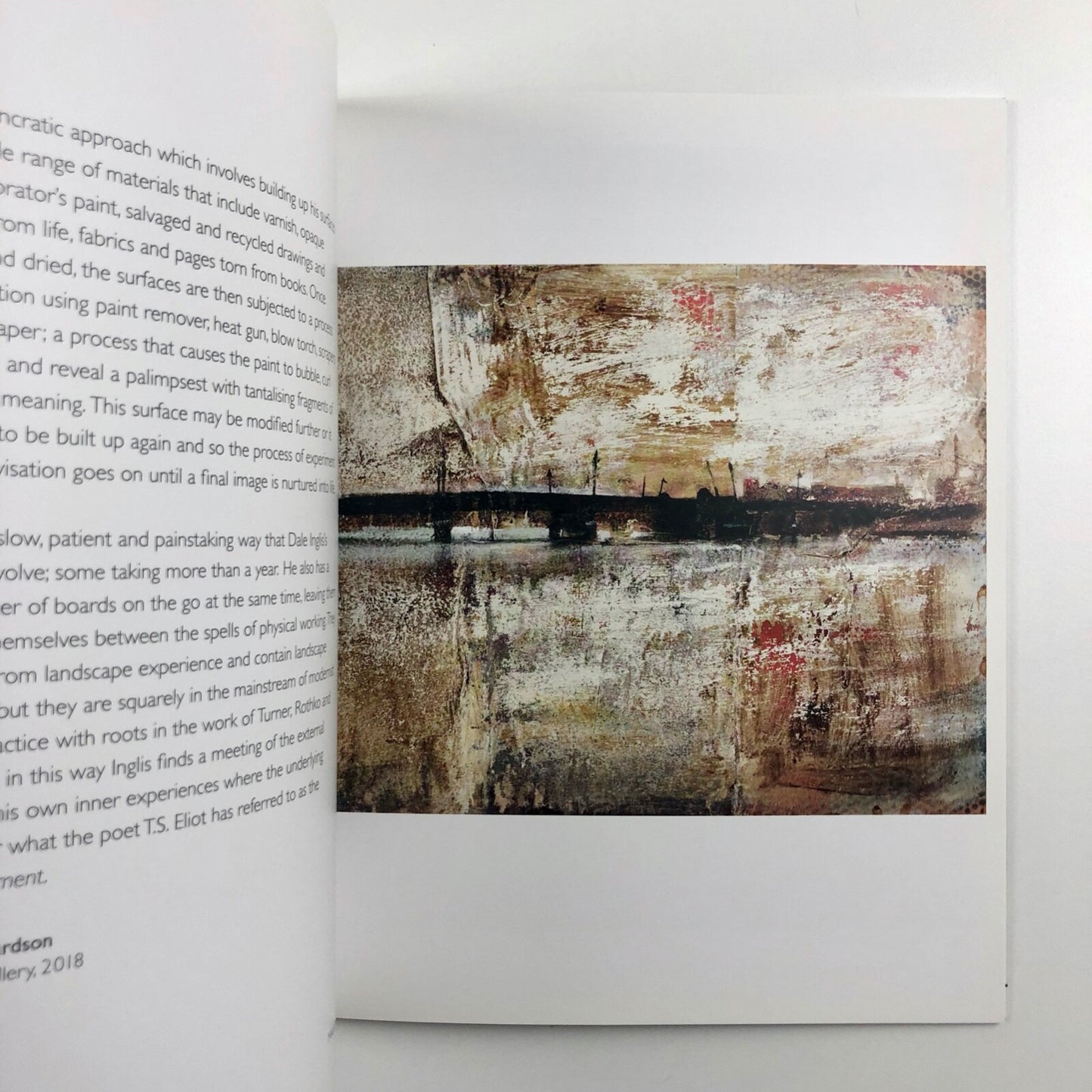 Dale Inglis. The Sound of Water. Paintings 2018 | Art Space Gallery catalogue