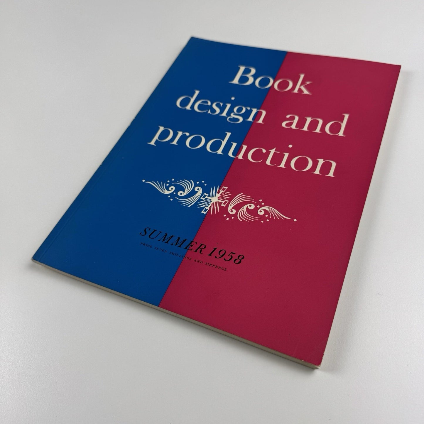 Book Design and Production – Vol 1 No 2 1958 | Printing News Ltd | Edited by James Moran