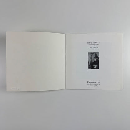 Bruce Tippett. Paintings & Drawings | England & Co, 1992