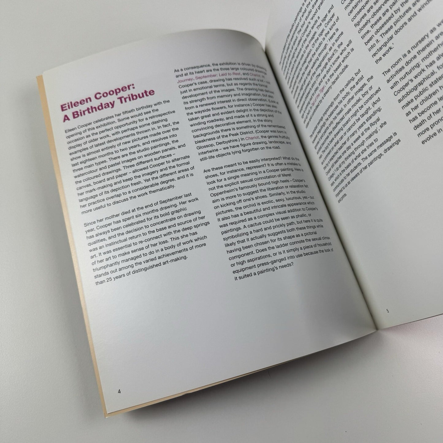 Eileen Cooper 50 | Art First Contemporary Art catalogue, 2003
