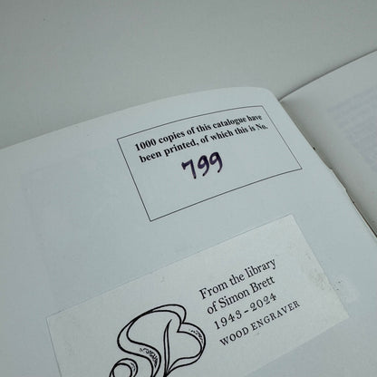 Gwen Raverat | New Hall, University of Cambridge text Gilles Coutts ex-libris Simon Brett, limited edition, 1998