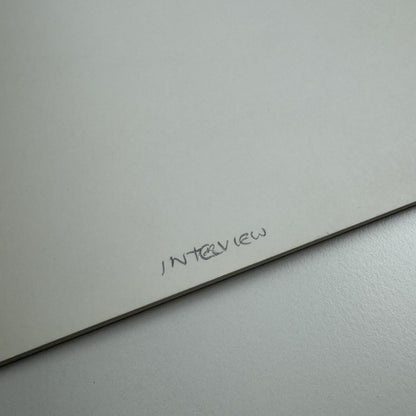 Hommage à Queneau – Colin Crumplin, 1977 | Marked up proof copy