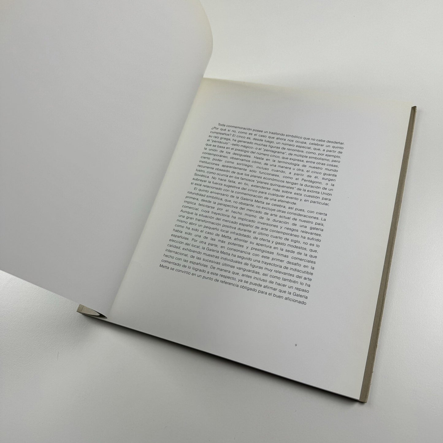 Copyright METTA. Francisco Calvo Serraller | Galeria Metta, Madrid, 2002 | Exhibition catalogue