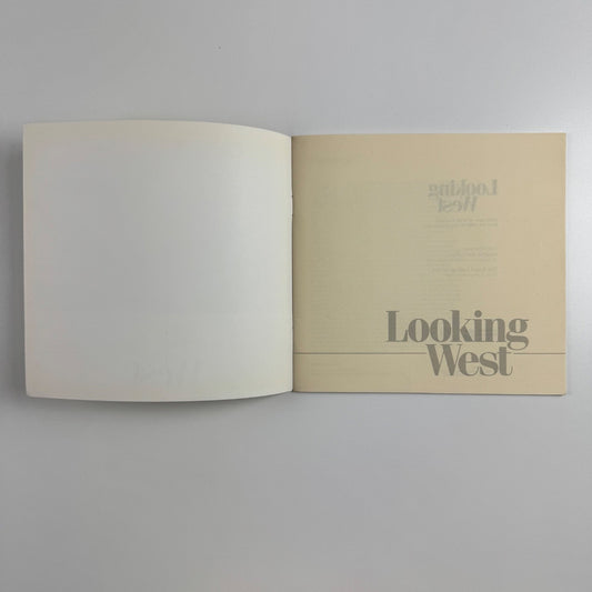 Looking West. Paintings inspired by West Cornwall from the 1880s to the present day |Newlyn Art Gallery and Royal College of Art, 1987