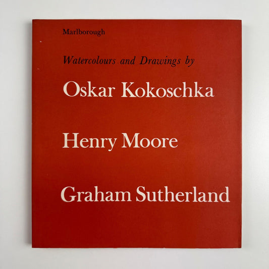 Kokoschka, Henry Moore, Graham Sutherland | Marlborough 1962 cat. 106