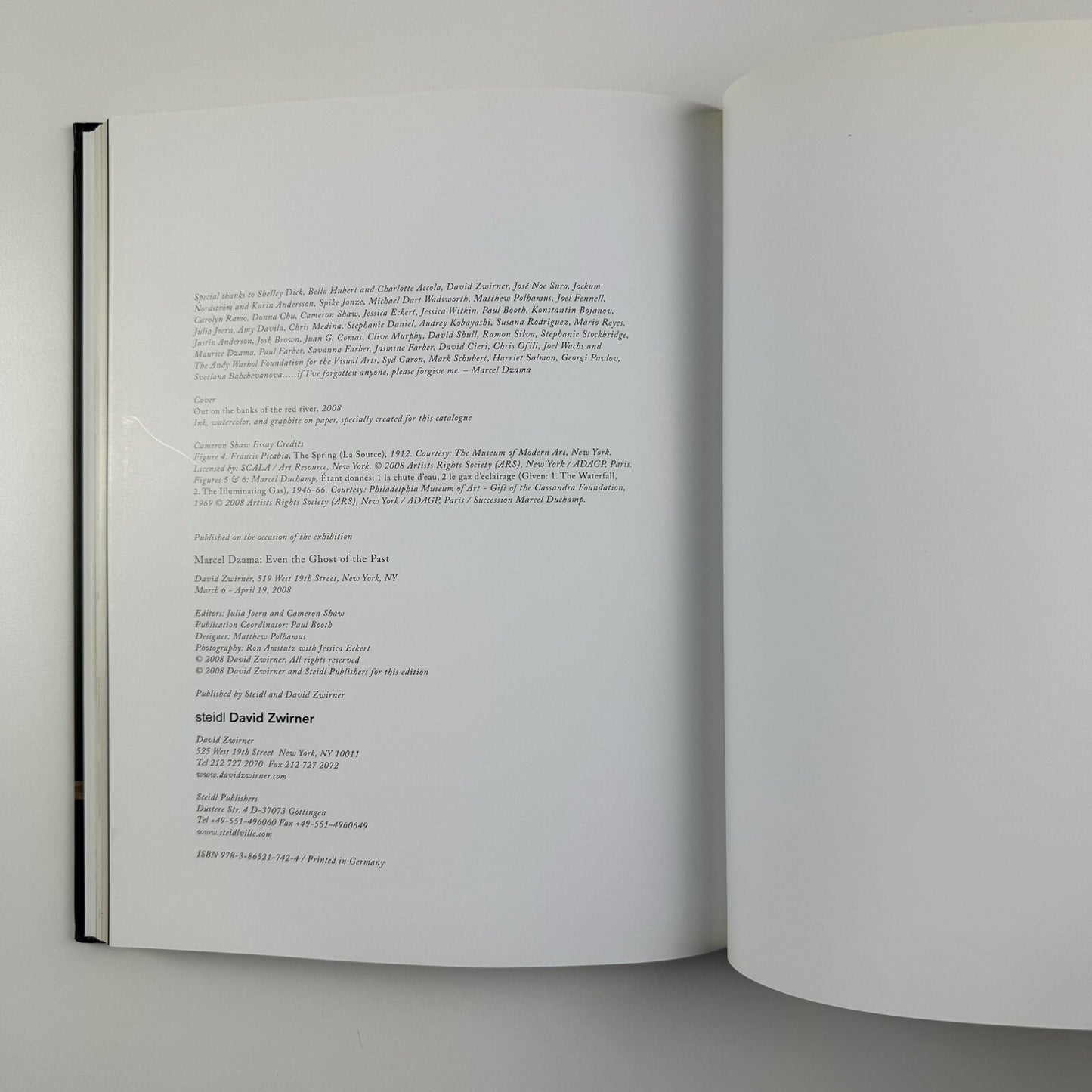 Marcel Dzama. Even the Ghost of the Past | David Zwirner, 2008 catalogue
