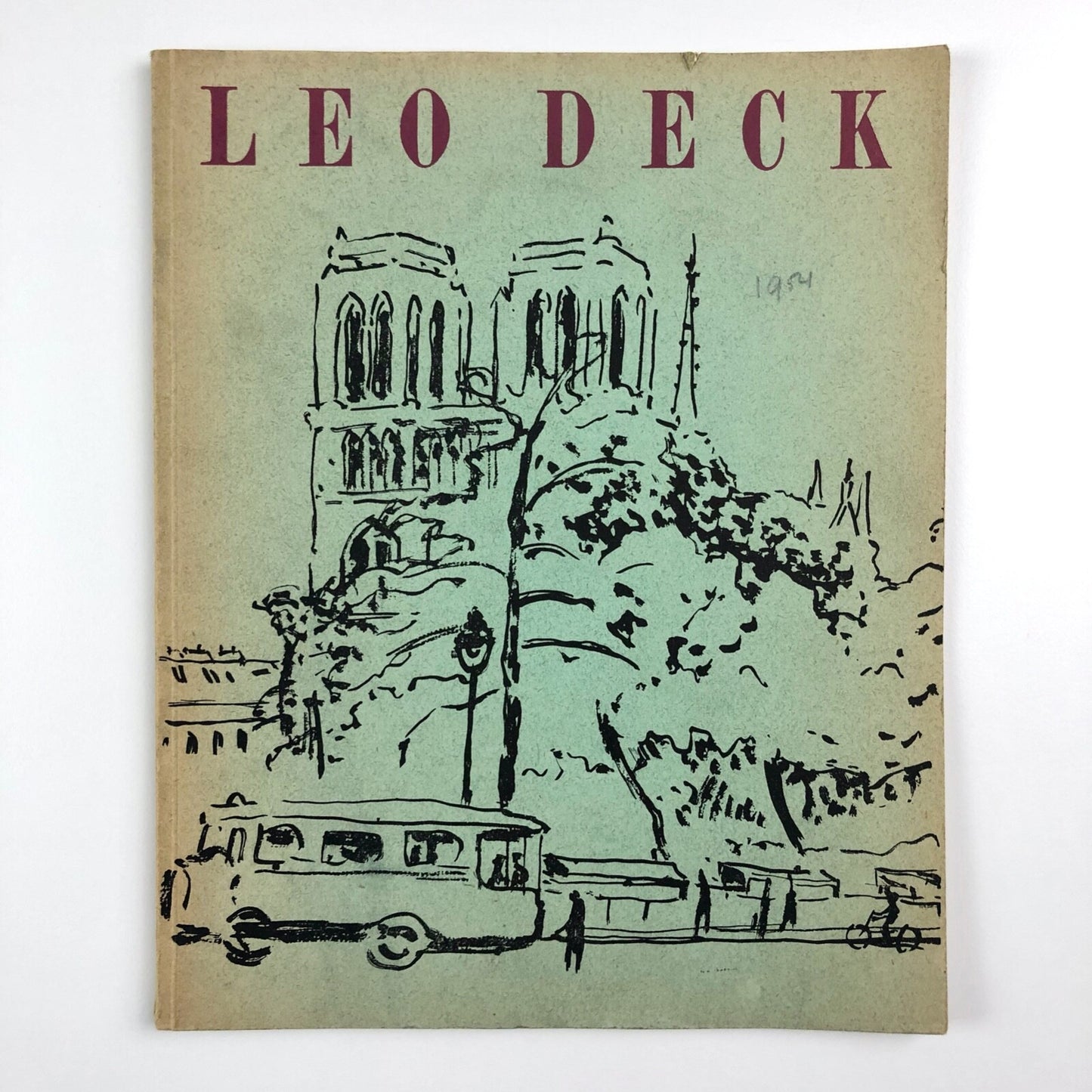 Leo Deck | Kunsthalle, Bern – exhibition catalogue | 1954