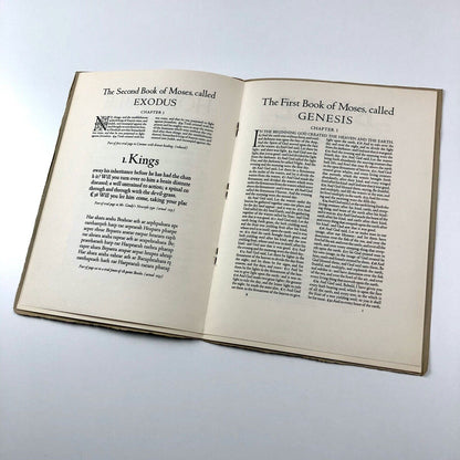 An Account of the Making of the Oxford Lectern Bible | Bruce Rogers, 1936?