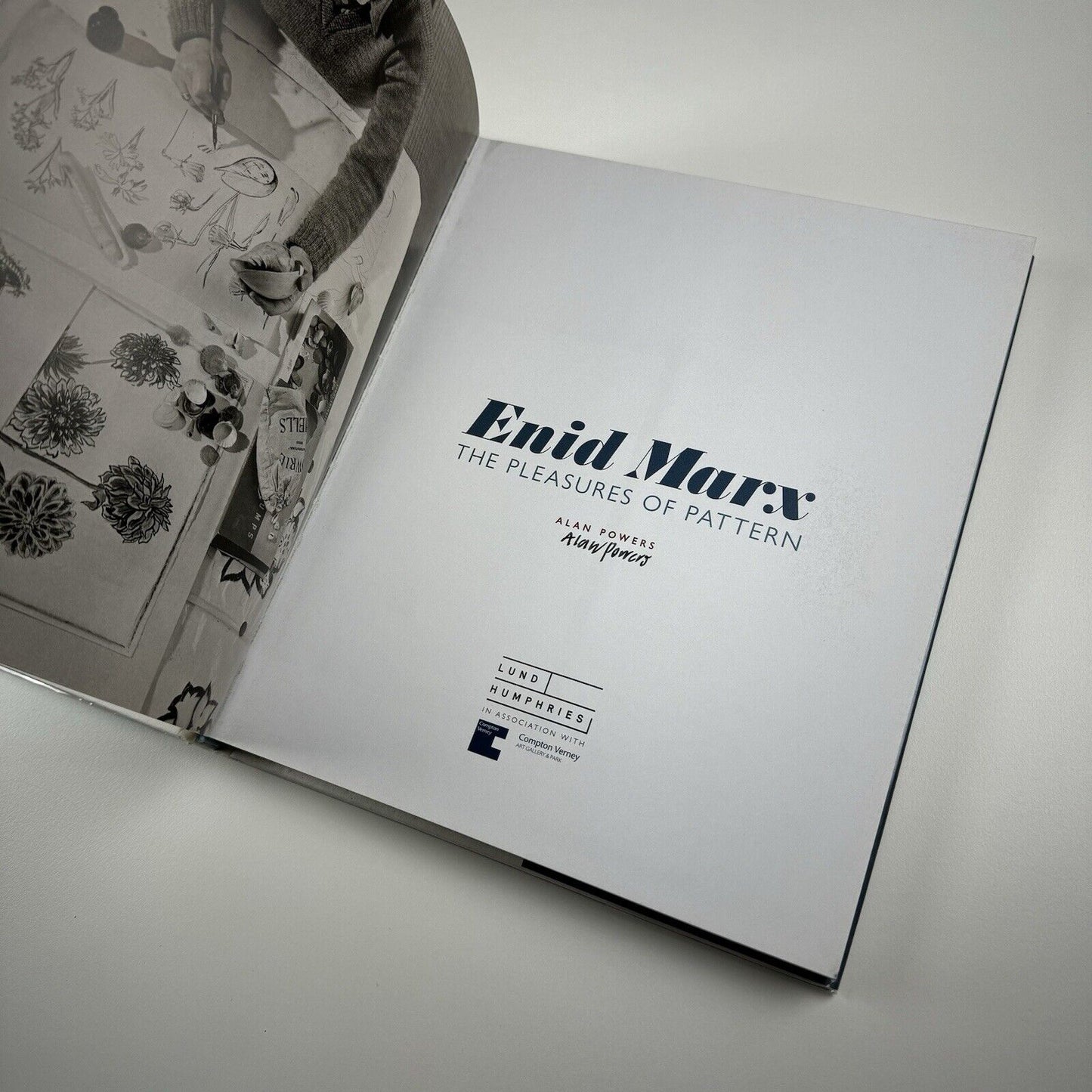 Enid Marx. The pleasures of pattern by Alan Powers | Lund Humphries, 2018 signed