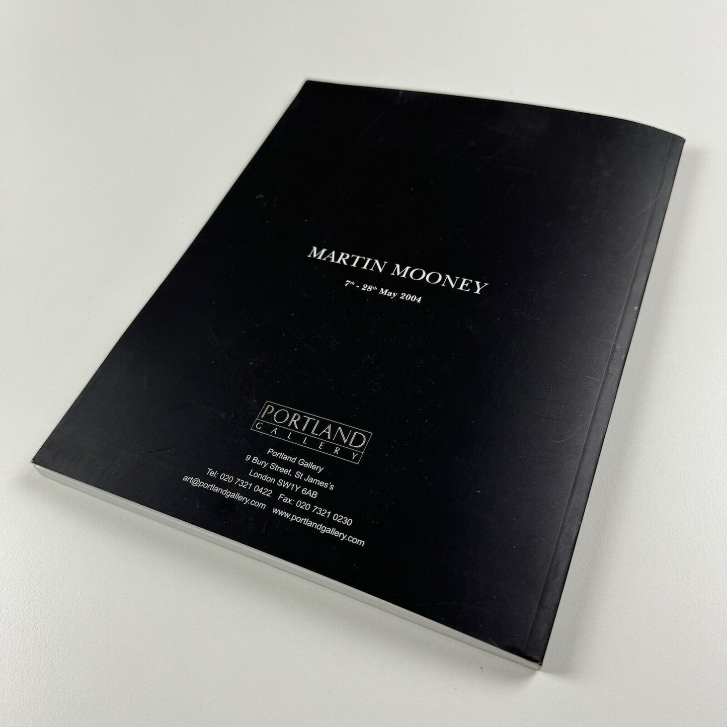Martin Mooney | Portland Gallery | 2004 catalogue, including private view and price list