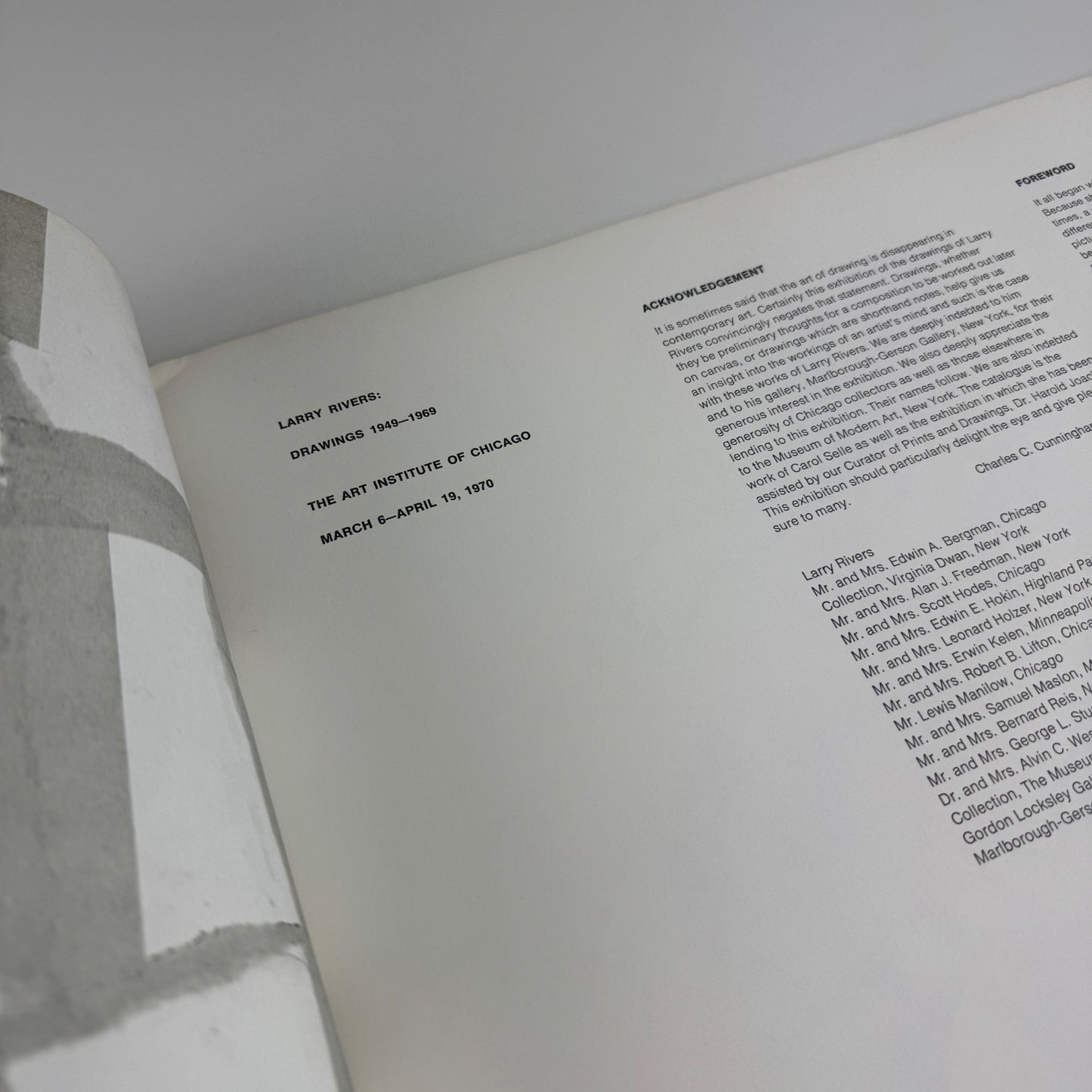 Larry Rivers. Drawings 1949-1969 | The Art Institute of Chicago, 1970