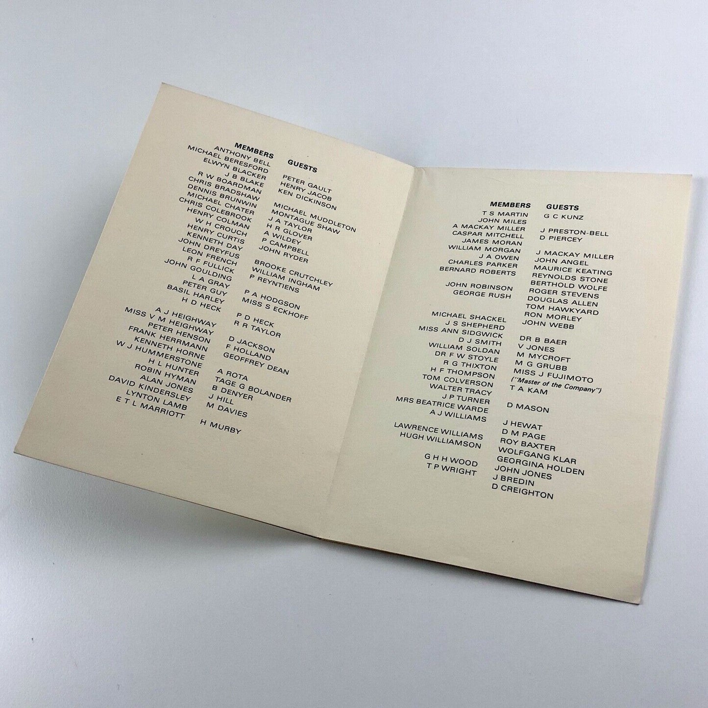 UNIVERSal Type Design: Wynkyn de Worde Society | Speaker Adrian Frutiger, 1968