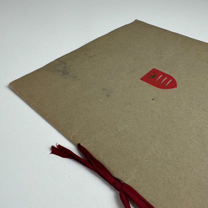 Commemorative booklet to accompany the Unveiling by the Lord Chancellor of panels commemorating the holding of Foreign Maritime Courts at the Guildhall during the World War, 1939-1945 at the Middlesex Guildhall, Westminster on 2 June 1947