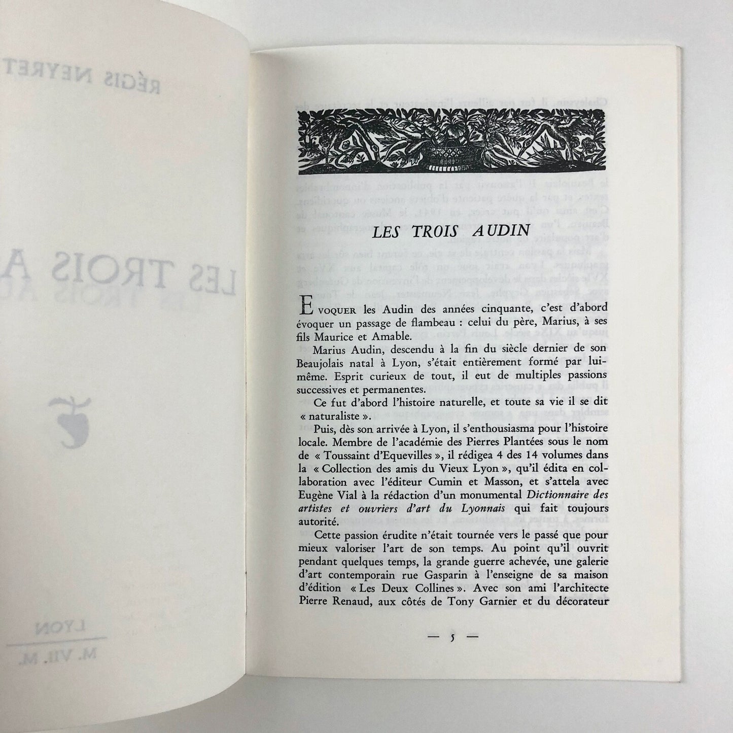 Les Trois Audin by Régis Neyret. Musée de l’imprimerie et de la banque | Nebiolo